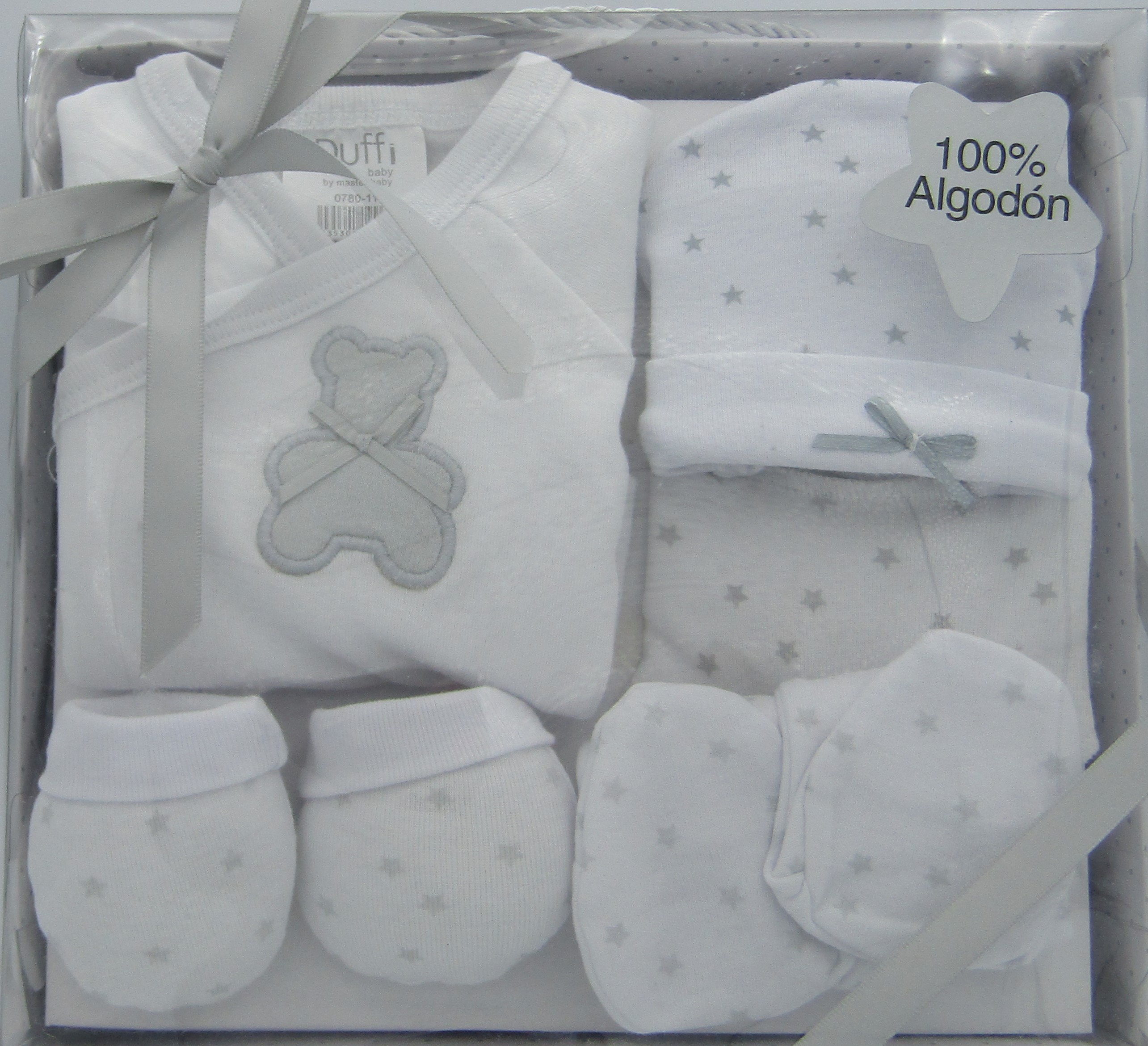 Interbaby - Set de regalo primera puesta para bebé en beige