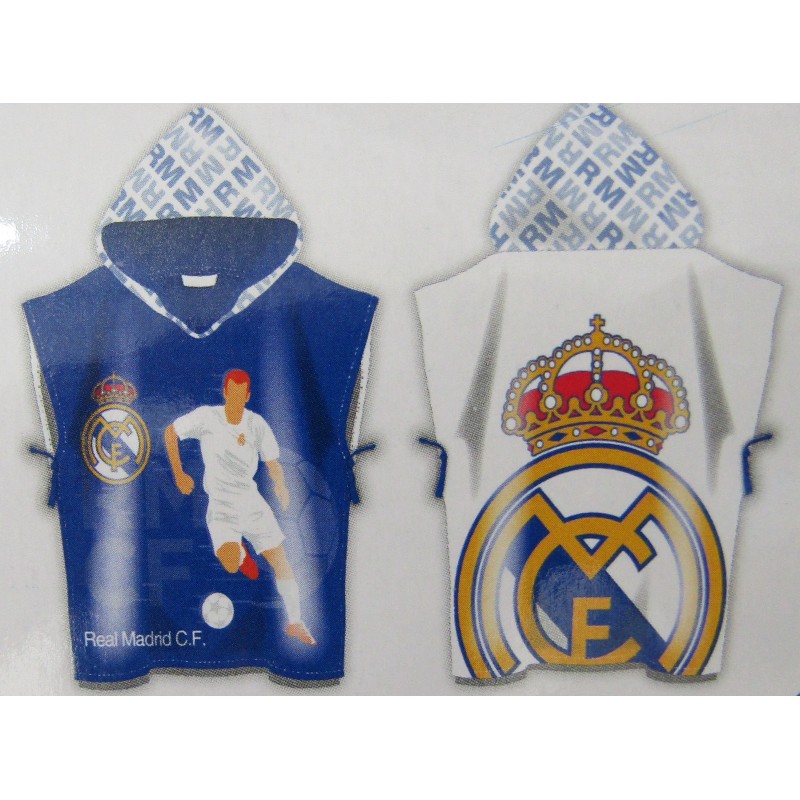 Poncho toalla Real Madrid  Tienda de poncho de fútbol - Montse Interiors